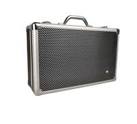 HEUchuan Maletín de aluminio Caja de herramientas aluminio, equipo portátil, caja resistente al agua, estuche seguridad for instrumentos, almacenamiento, Maleta, maletín