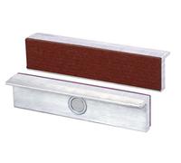 Heuer Mordazas para tornillo de banco (mordazas de protección, aptas para tornillo de banco de 120 mm, perfil angular y paralelo plano, material: aluminio, fibra) 111120