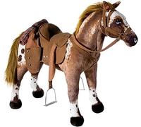 Heunec 723573 - Caballo de juguete con sonido y capacidad de carga de 100 kg [Importado de Alemania]