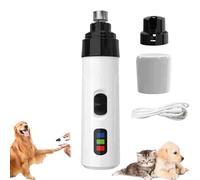 Heusom Silent Groom Pro Nail Grinder, Heusom Silent Groom Pro, Silent Groom Pro Nail Grinder, Silentgrind Pro, Rechargeable Dog Nail Clippers Grooming Smoothing Tool (1Set)