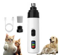 Heusom Silent Groom Pro Nail Grinder-Silent Groom Pro Nail Grinder, 2025 Upgraded Rechargeable USB Pet Trimmer & Clippers,Safe & Effective Portable Design (1 Set)