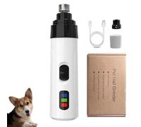 Heusoms Silent Groom Pro Nail Grinder, Heusoms Silent Groom Pro For Dogs, Rechargeable Portable Dog Groomer Smoothing, Trimmer with Guard (Basics)