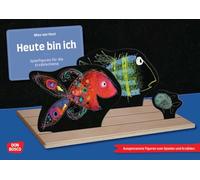 Heute bin ich. Erzählschienen-Figurenset: Ausgestanzte Spielfiguren und Skript. Sprachförderung in Kindergarten und Grundschule. Fröhlich bis zornig: ... zum Mitmachen als Erzählschiene-Figuren
