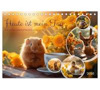 Heute ist mein Tag (Tischkalender 2026 DIN A5 quer), CALVENDO Monatskalender: Es ist Zeit, unsere Träume zu verfolgen, unsere Ziele zu erreichen und ... zu lieben und unser Potenzial zu einfalten.