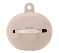 HEVEA Funda para chupete hecha de 100% goma natural en un diseño práctico que se fija de forma segura a cochecitos y bolsas por igual. La funda mantendrá el chupete limpio y seguro de usar (Sandy