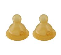 Hevea HE223357 - Pack de 2 tetinas, flujo medio