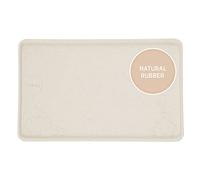 HEVEA Mantel individual de goma natural para niños, alternativa a silicona y plástico con material reciclado, seguro para niños con divertidos diseños de animales y características prácticas (mármol)