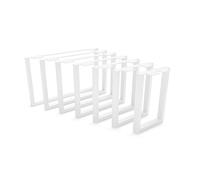 HEVVA Patas de muebles de 30 cm de altura de 20/25/30/35/40/45/50 cm | Graz | Patas para muebles, patas de armario, pie para armario, sofá, sofá, cama o aparador | (1 pata - blanco, 40 cm)