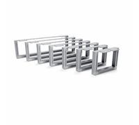 HEVVA Patas para muebles de 15 cm de altura 20/25/30/35/40/45/50 cm | Graz | patas para muebles, patas de armario, pie para armario, sofá, sofá, cama o aparador | (40 cm, juego de 2 unidades - barniz