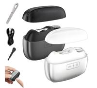 Hewelth Easyclip Smart Nail Clipper, Nail Clipper with LED Light & Nail Scraps Storage and Polishing, Multi-Functional Nails Trimmer for Seniors (2 Pcs A)