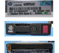 Hewlett Packard Enterprise DRV HD 3TB 6G 7.2K 3.5 SATA MDL SC, 845894-001 (MDL SC)
