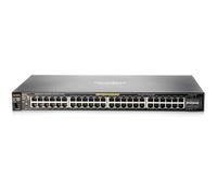 Hewlett Packard Enterprise Aruba 2530 48G PoE+ Gestionado L2 Gigabit Ethernet (10/100/1000) Energía sobre Ethernet (PoE) 1U Negro