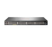 Hewlett Packard Enterprise Aruba 2540 48G PoE+ 4SFP+ Gestionado L2 Gigabit Ethernet (10/100/1000) Energía sobre Ethernet (PoE) 1U Gris