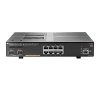 Hewlett Packard Enterprise Aruba 2930F 8G PoE+ 2SFP+ Gestionado L3 Gigabit Ethernet (10/100/1000) Energía sobre Ethernet a través de Este Puerto (PoE) 1U Gris