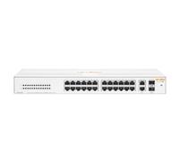 Hewlett Packard Enterprise Aruba Instant On 1430 26G 2SFP Switch - 26 Puertos Gigabit, 2 SFP, No Gestionado, Conmutador Capa 2, PoE, Fanless, para PYMES