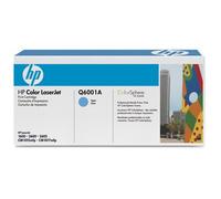 Hewlett Packard HP Color Laserjet CM1017MFP (Q6001A) - Cartucho de tóner original, color azul y cian