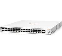 HPE Aruba Networking Aruba Instant On 1830 48G 24p Class4 PoE 4SFP 370W Gestionado L2 Gigabit Ethernet (10/100/1000) Energía sobre Ethernet (PoE) 1U