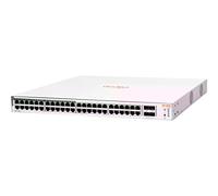 HPE Aruba Networking Aruba Instant On 1830 48G 24p Class4 PoE 4SFP 370W Gestionado L2 Gigabit Ethernet (10/100/1000) Energía sobre Ethernet (PoE) 1U