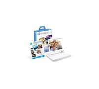 HP Social Media Snapshots - Papel fotográfico adhesivo, 25 hojas de 10 x 13 cm