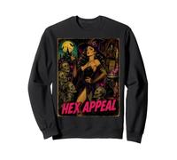 Hex Appeal Humor Oscuro Goth Glam Mujeres Bruja Tentadora Alt Sudadera