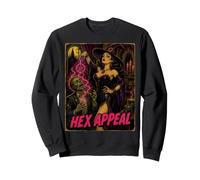 Hex Appeal Humor Oscuro Goth Glam Mujeres Bruja Tentadora Alt Sudadera