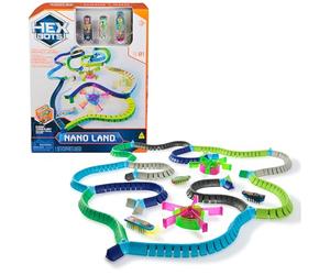 HEX BOTS - CIRCUITO DE OBSTÁCULOS NANO LAND CON 3 ROBOT INSECTO NANO - Juguetes Sensoriales - 6071527 - Juegos Infantiles - Regalo niño 3 años + - Juguetes niños 3 Años +