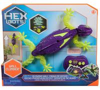 HEX BOTS Glow-in-the-Dark Gecko, Rechargeable Remote Control Robot Kids Toys, Cl