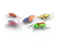 Hex Bots Nano Real Bugs 5-Pack, Fake Insect Toy Figures, Sensory Toys for Kids & Cats, Robot Toys for Boys & Girls Aged 3 & Up