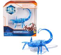 HEX BOTS, Autonomous Mechanic Kids, Adjustable Robotic Scorpion Figure, Robot Toys for Boys & Girls Ages 4 & Up, Blue (Spin Master 6071518)