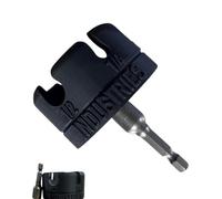 Hex Head Fastener Tool - Heavy 1-2cm Drill Adapter, Nut Driver Bit, Socket Inserter, Bolt Grip Spanner, Screw Holder, Rotary Attachment, Durable Fitting | Portable Technician Maintenance Repair