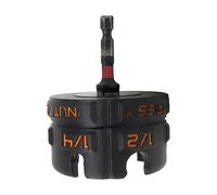 Hex Shank Nut Driver, Drill Bit Socket Set, Fastener Wrench Attachment, Portable and Strong, Easy Storage and Transport, for Furniture Repair Construction Automotive Home Use, 1.96x3.9 Inches