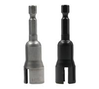 Hex Shank Nut - Reliable Driver Bit, Secure Wrench Attachment, Compact Socket Installation Component Automotive Workshop Fastening Equipment Improves Performance Precision Convenience For Most Cars