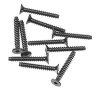 Hex Socket Tapping Flat Head Blk M2,6 x 18 mm (10)