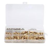 Hex Standoff Brass Spacer M3 Combinación de tornillo Hardware 300pcs Kit multiespecificación para la placa base Electronics Proyectos de bricolaje de bricolaje plated Material de