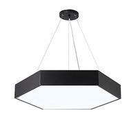 Hexagon LED Chandelier Indoor Decorations Pendant Light Personality Creative Adjustable Shops Living Room Ceiling Suspension Hanging Lamp Dining Rooms Droplight (Color : Solid - White L
