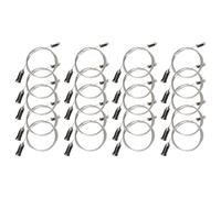 Hexagon Lights Suspension Wire, 20-Piece High Strength Cable Set for Pendant Mounting & Chandelier Hanging, Iron Wire Rope Kit for Hotel Restaurant Mall Bedroom Ceiling Fixtures