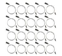 Hexagon Lights Suspension Wire, 20 Pieces LED Panel Light Suspension Cord, Iron Material, Versatile, High Strength Chandelier Wire Rope for Pendant Mounting, 39.37x0.55x0.91 inches