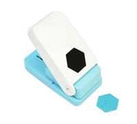 Hexagon Paper Punch Scrapbooking - Card Making Tool with Lever Press Paper