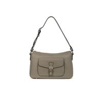 Hexagona - Bolso bandolera para mujer con 1 asa de piel, bandolera ajustable, para mujer, colección Mirabelle, verde oliva, talla única