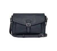 Hexagona - Bolso de piel con correa ajustable para mujer, colección Mirabelle, azul petróleo, talla única