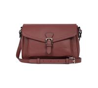 Hexagona - Bolso de piel con correa ajustable para mujer, colección Mirabelle, granate, talla única