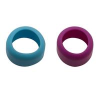 Hexagonal de 1/4 pulgadas para cabezal de destornillador de impacto, funda de goma protectora para DeWalt y la mayoría de marcas, evita el desgaste, paquete de 2 C