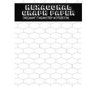 Hexagonal Graph Paper Notebook: 1-Inch Hex Grid for Organic Chemistry, Biochemistry, and RPG Map Making - 8.5 x 11 Inches, Horizontal Alignment: perfect for gift
