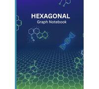 Hexagonal Graph paper Notebook: 8.5 x 11 inches, 160 Pages, Hex Small | Chemistry Drawing and Structure Journal