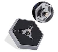 Hexagonal liberación rápida platos 3049 1/4 "tornillo para Manfrotto # 030 - 14 RC0 3063
