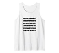 Hexagrama 1 "El creativo" (Vintage Negro) I CHING Camiseta sin Mangas