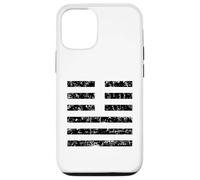 Hexagrama 11 "Paz (Vintage Negro) I Ching Carcasa para iPhone 12/12 Pro