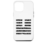 Hexagrama 11 "Paz (Vintage Negro) I Ching Carcasa para iPhone 12 Pro MAX