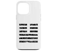 Hexagrama 11 "Paz (Vintage Negro) I Ching Carcasa para iPhone 13 Pro MAX