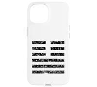 Hexagrama 11 "Paz (Vintage Negro) I Ching Carcasa para iPhone 15